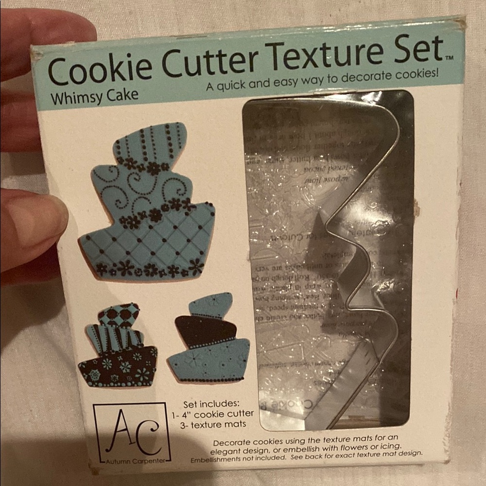 Cookie Cutter Texture Set - Blue and Black